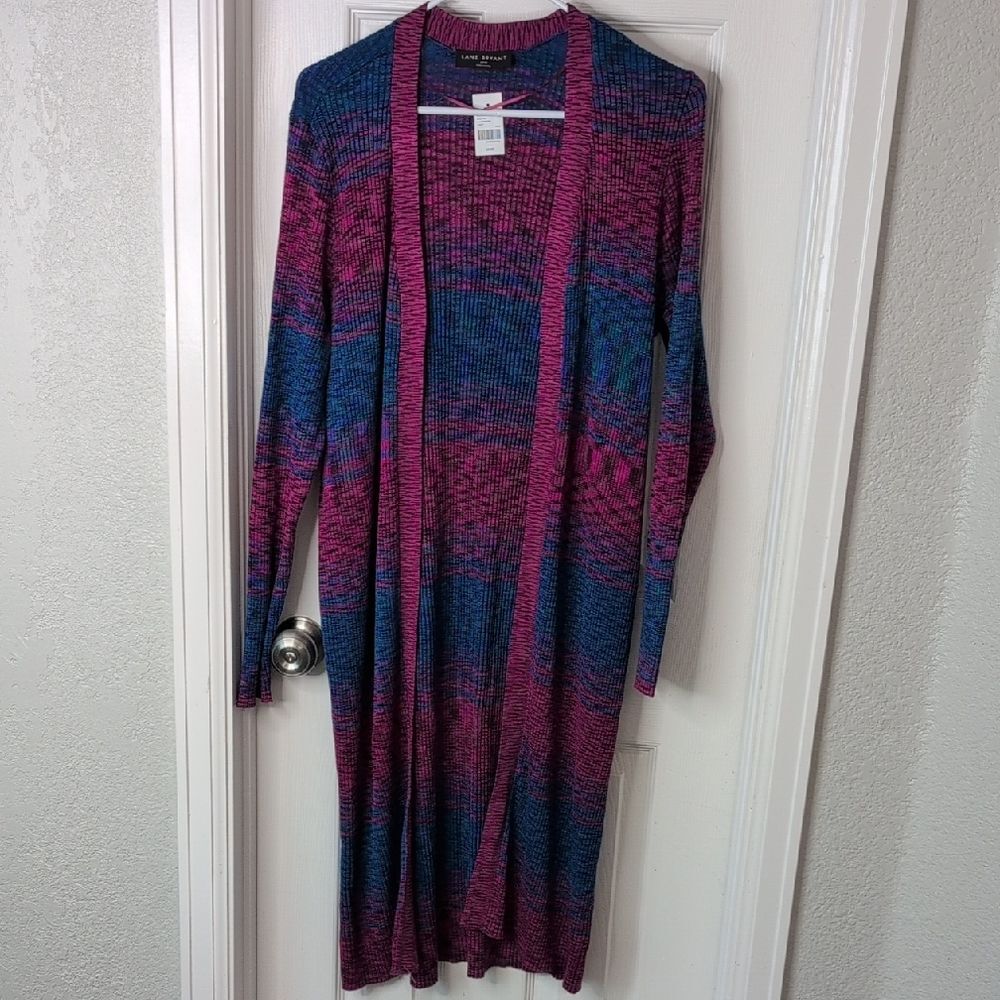 Lane Bryant Long Open Front Sweater
